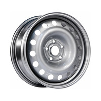 5.5x15 5x100 57.1 ET40 silver
